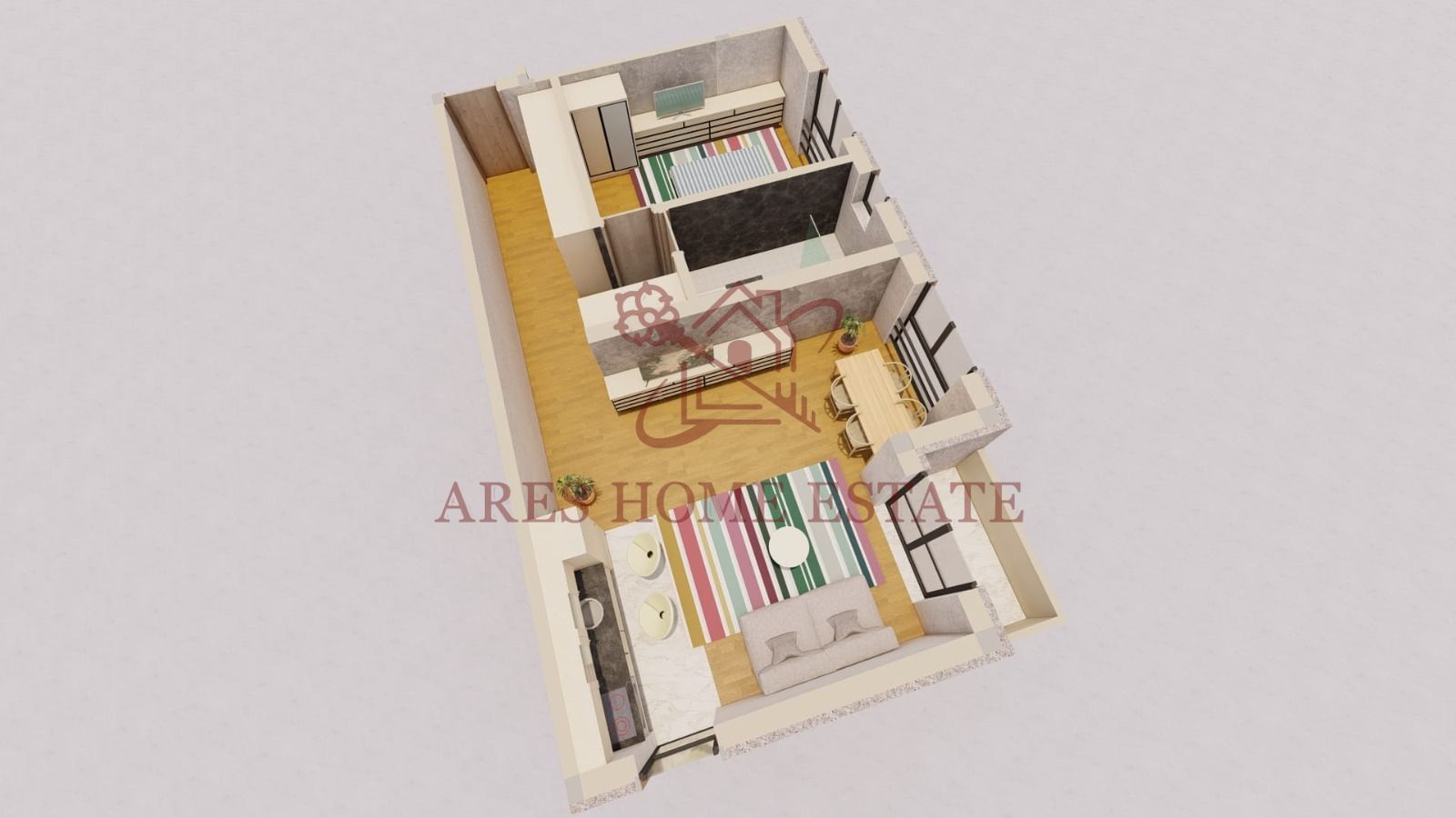 Apartamente cu 2 camere cu incalzire in pardoseala | 1 loc de parcare - Poză 4