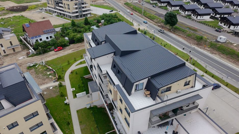 Apartament 2 camere tip penthouse Rasnov | Terasa 50 mp - Poză 10