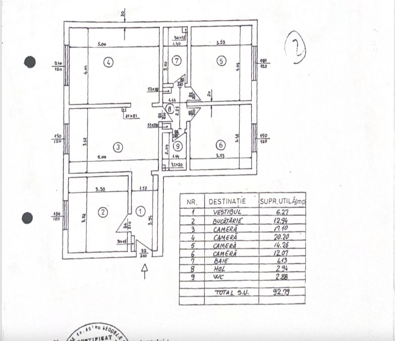 Apartament cu 4 camere de vanzare, Centrala proprie, 13 Septembrie - Poză 12