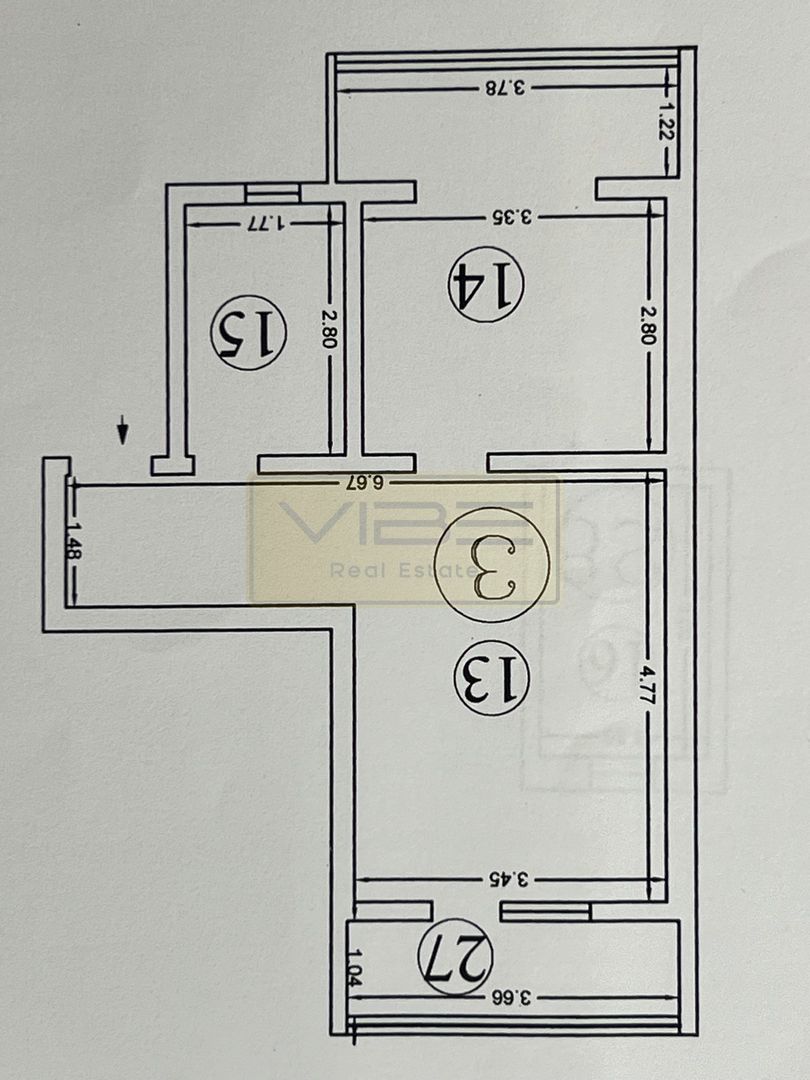Apartament 2 camere open-space + parcare Valea Adanca - Poză 14