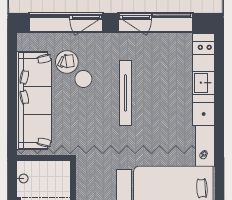 Studio | Terasa 13mp | Poiana Brasov - Poză 6