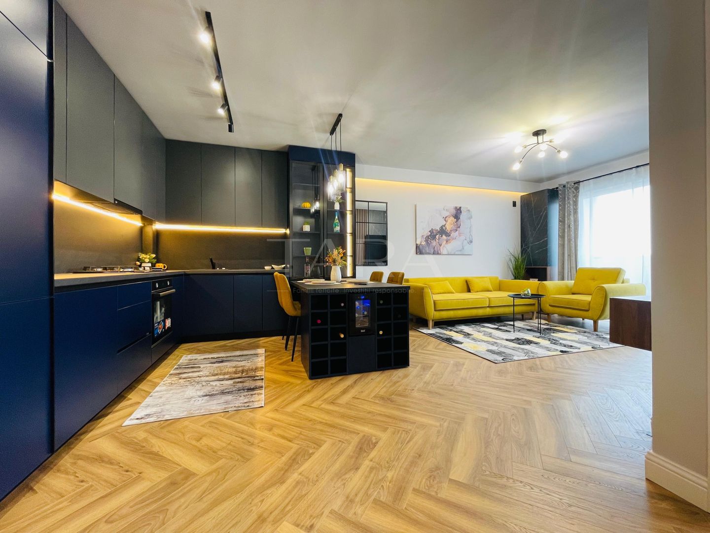 Apartament modern cu 2 camere, mobilat premium – Florești, zona centra - Poză 1