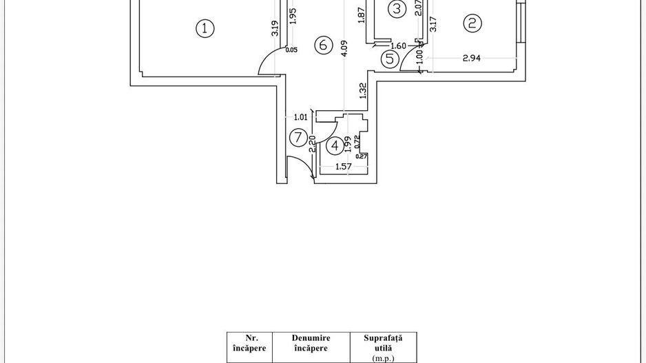 Apartament 2 Camere Pantelimon Delfinului Mega Mall Centrală Proprie - Schiță 19