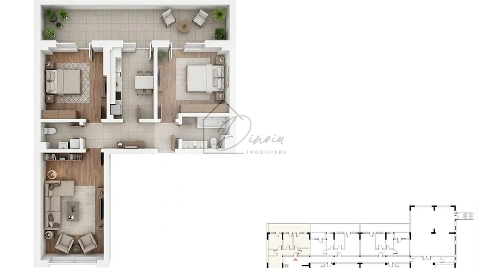 3 camere Premium Zona Metalurgiei I Predare imediata I COMISION 0% - Poză 4