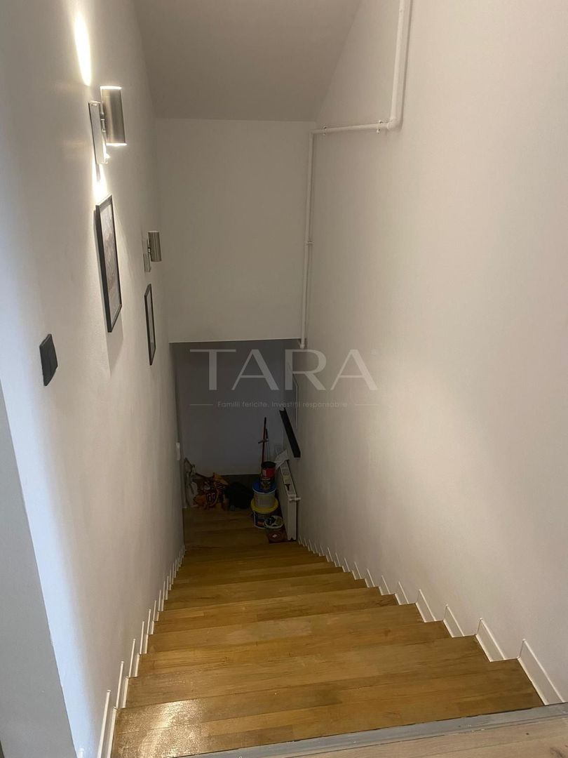 Nou, mobilat, nelocuit, apartament 3 camere. Garaj și boxă. Floresti. - Poză 13