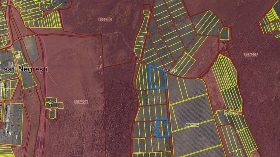 Teren agricol 185  ari – Straseni, Negresti - Poză 2