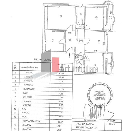 Apartament 4 camere  Octavian Goga - Poză 16