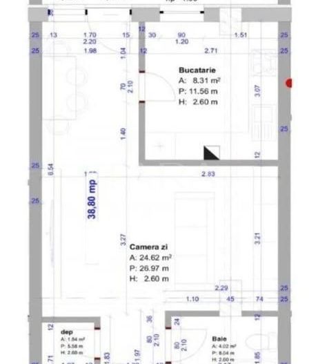Apartament cu 1 cameră, în Florești – zona Terra. - Poză 1