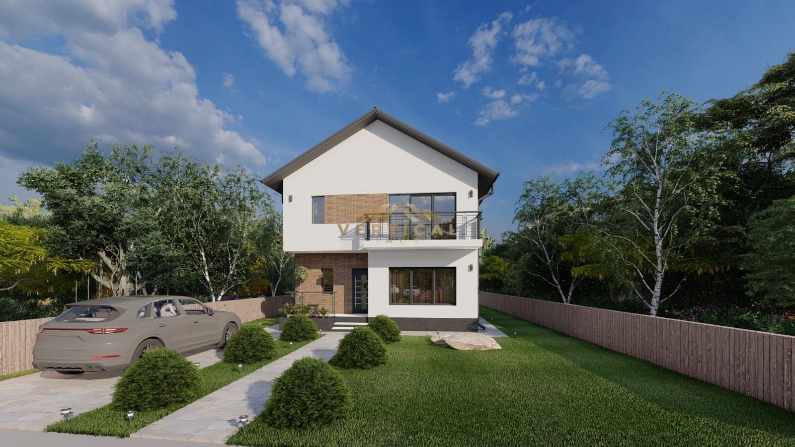 Casa cu etaj la cheie | Scoala, comuna Berceni - Poză 2