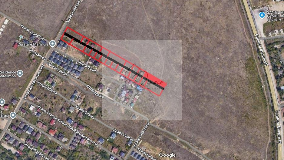 Teren de vanzare Pantelimon Rascoalei - 1562 mp  - 4km Metrou - Poză 1