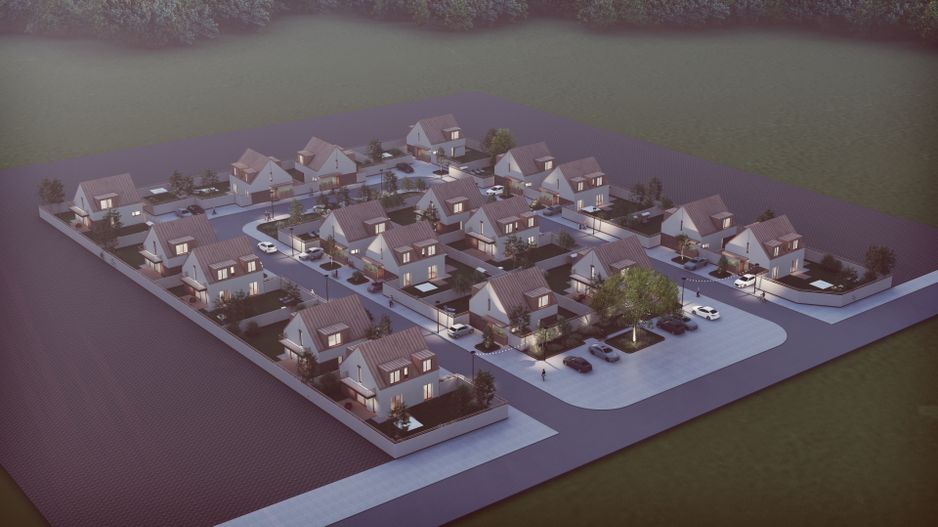 TEREN CU AUTORIZATIE DE CONSTRUIRE, 10.000 MP - 18 VILE, FRONT 90 ML - Poză 5