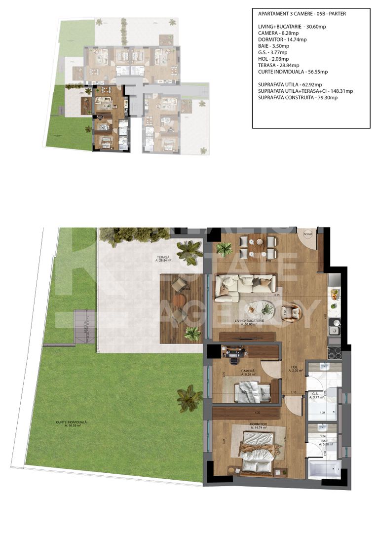 Vânzare, apartament, 3 camere, București - Poză 7