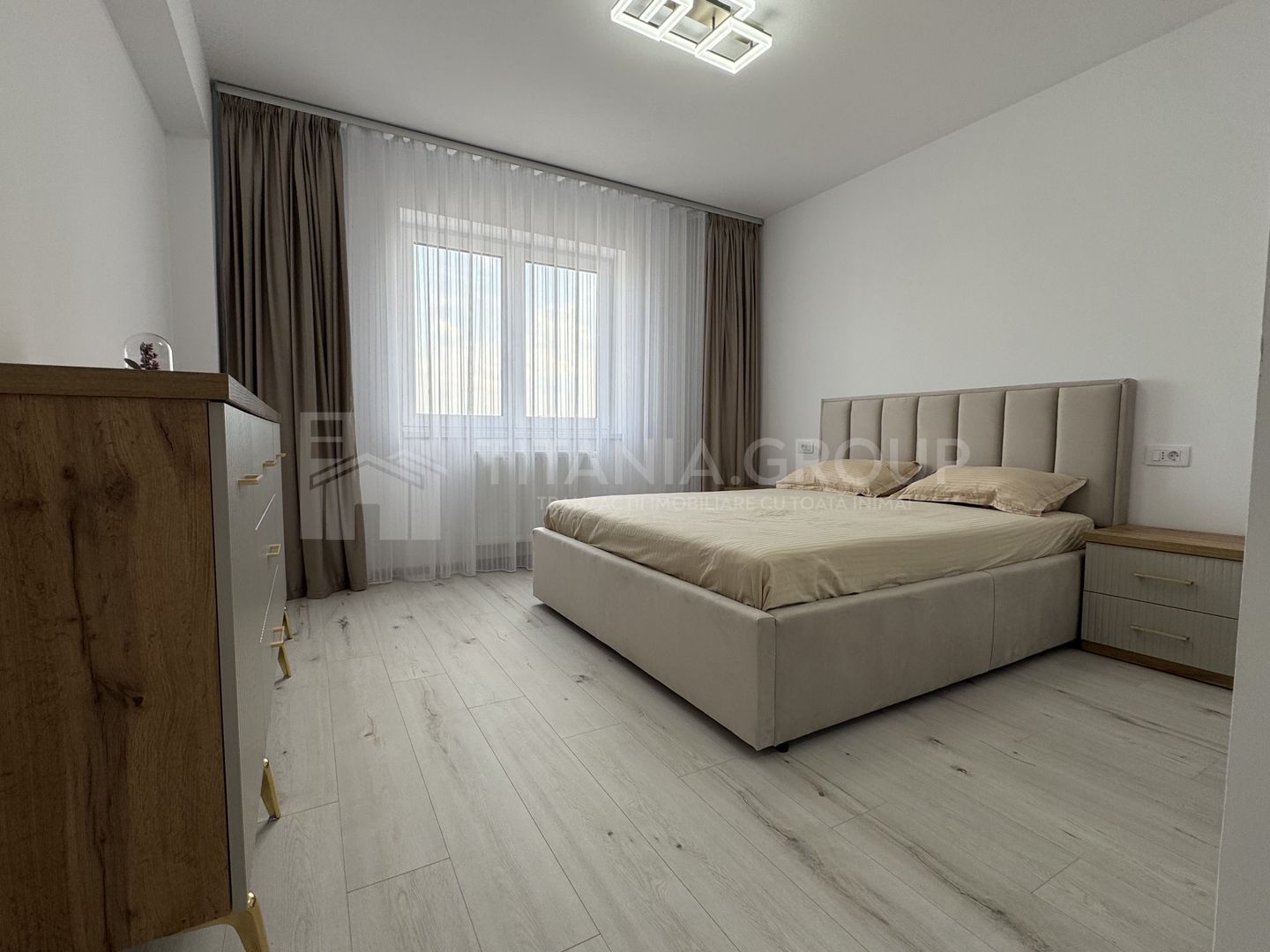 PRIMA INCHIRIERE Apartament modern 3 camere, 2 bai, parcare, Casa Nobel Coresi - Poză 9