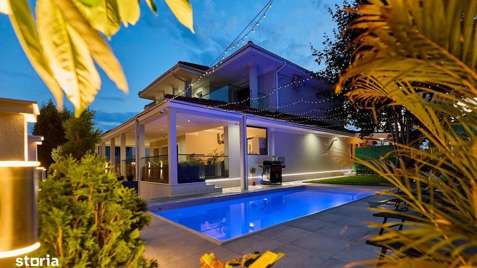 Vila cu Piscina UNICAT! Foto REALE! FINALIZAT Interior si Exterior! - Poză 1