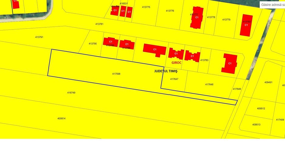 Giroc-Chisoda | Str. Gorunului | 4618 mp | Comision 0% - Poză 1