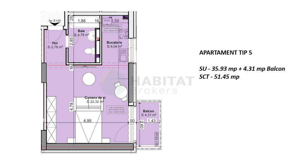 Garsonieră modernă într-un imobil nou – Direct Dezvoltator - Poză 2