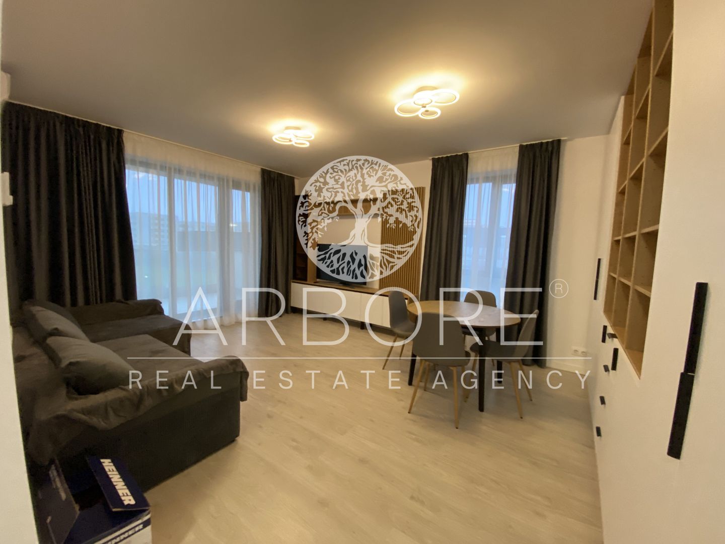 Apartament 2 camere NOU, prima închiriere, Băneasa, parcare - Poză 2