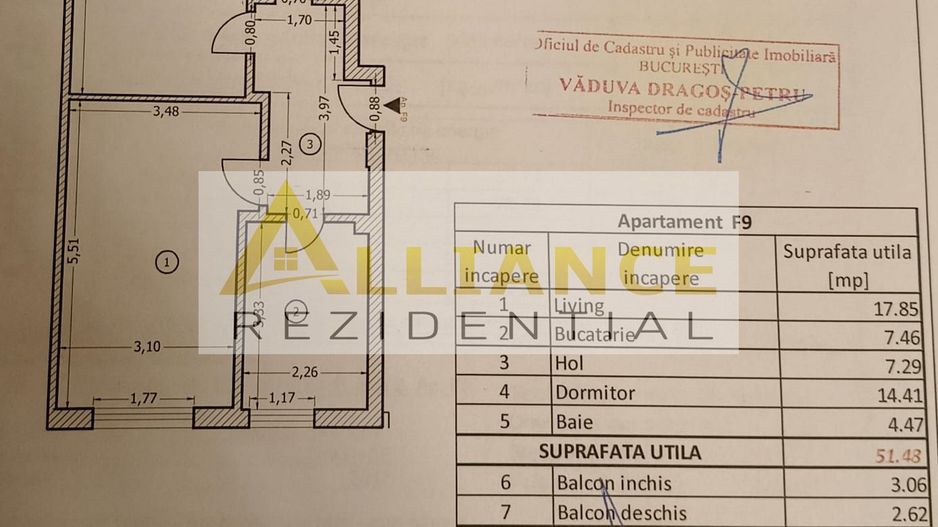5 MIN METROU DIMITRIE LEONIDA | 2 CAMERE | PARCARE | 57 MP - Poză 11