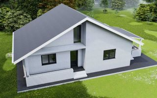 Casă individuală cu mansardă utilizabilă și balcon – Ciurbești, Miroslava - Poză 5