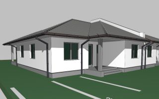 Case pe un singur nivel teren 479 mp cu panouri solare – Cristian/Sibiu - Poză 4