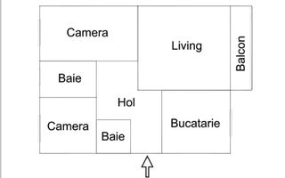 3 camere Bdul Dambovita parter cu balcon 2 bai - Poză 9