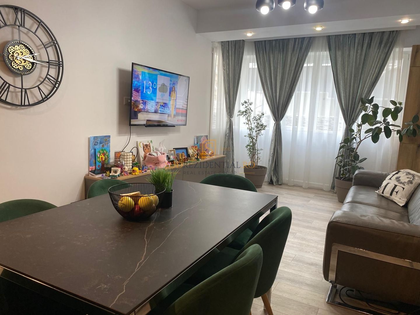 Apartament cu 3 camere, gata de mutare, imobil nou cu curte - Poză 5