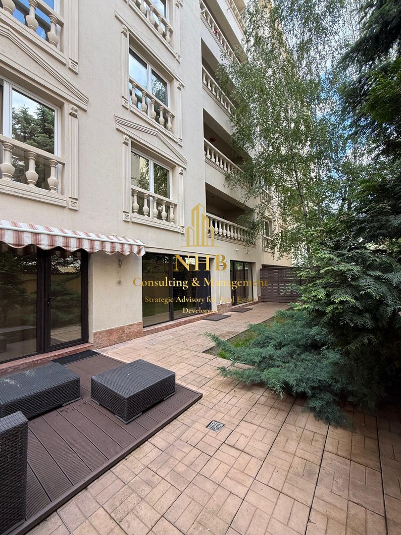 Apartament de ichiriat -3 camere + gradina100 mp-Herastrau -PARCARE - Poză 12