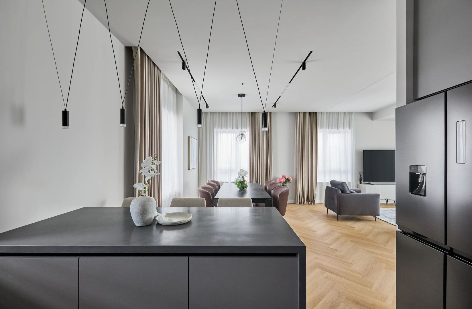 Penthouse modern I Terasă panoramică de 148 mp I 4 camere - Poză 7