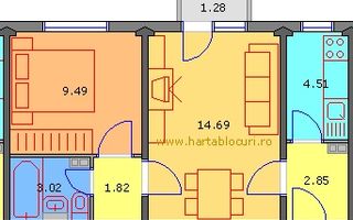 Apartament cu 2 camere in zona Piața Progresul - Poză 7