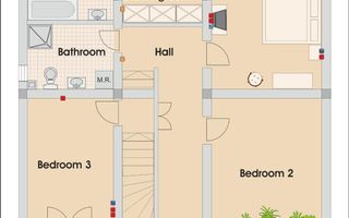 Vilă Individuală de Închiriat – Cartier Azur, 5 Camere, Terasă cu Jacuzzi, Curte 400 mp - Poză 11
