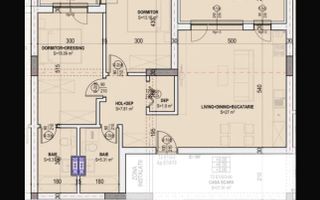 Apartament de închiriat – 3 camere, zonă centrală, Sibiu - Schiță 12