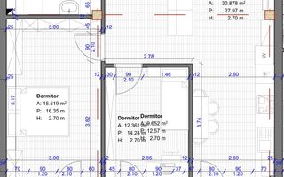 Apartament cu 3 camere+terasa de 13 mp! - Poză 5