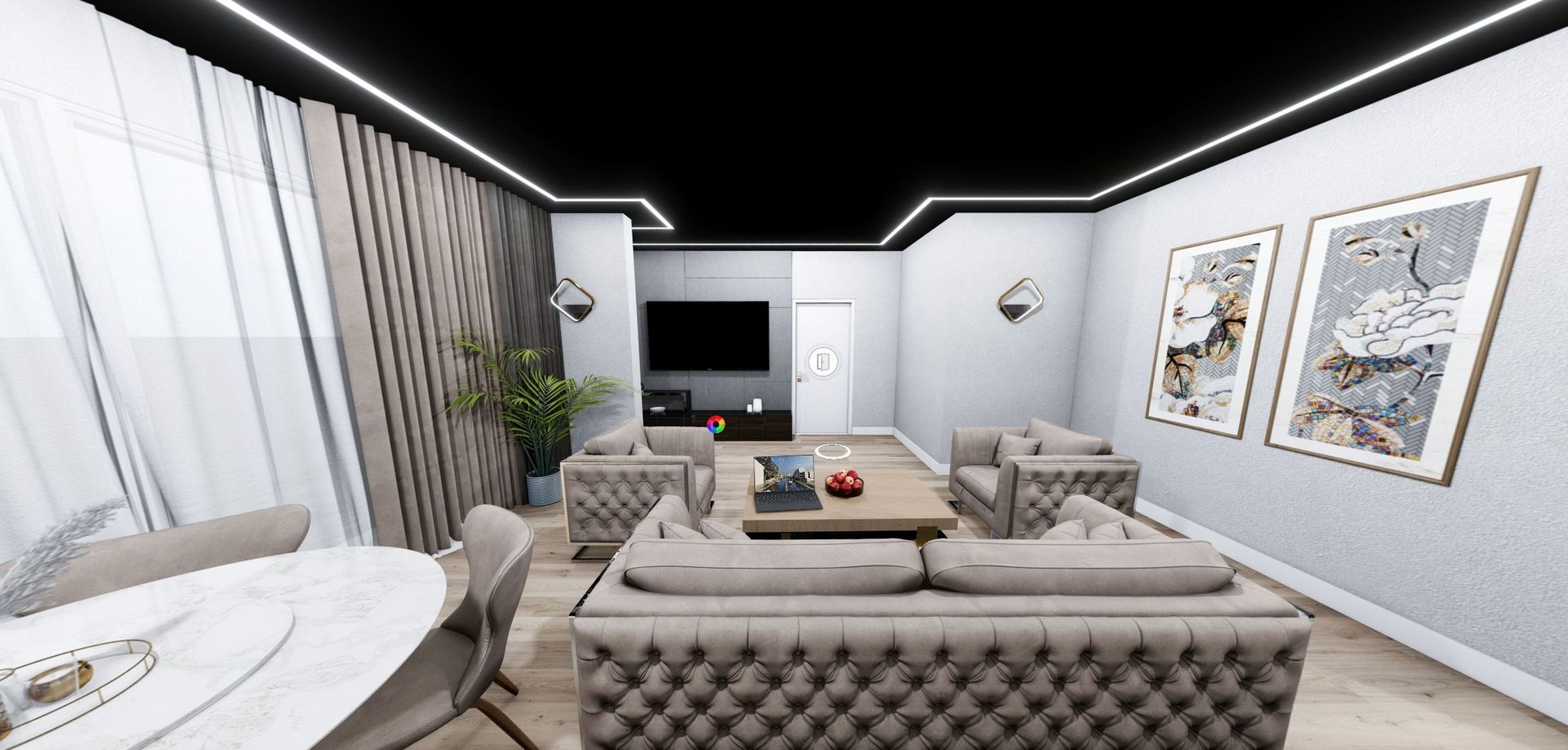 Dezvoltator vinde ap. 2 cam. 64 mp utili  Ansamblu rezidential  Mamaia Nord - Poză 1