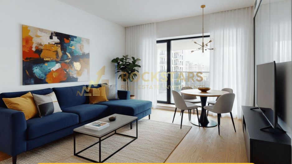 Apartament 2 Camere | 59 mp | Etaj 7 | Nusco City Park | TVA inclus - Poză 1