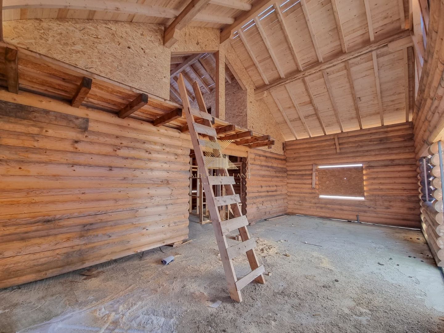 Cabana din bușteni la rosu pe teren 722 mp, Bod COMISION 0 - Poză 7