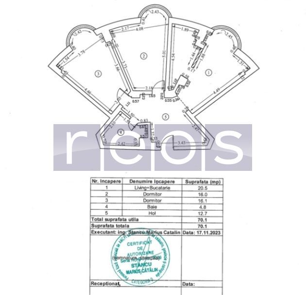 INCHIRIERE 3 CAMERE | DECOMANDAT | ZONA PIATA ALBA IULIA - Poză 12