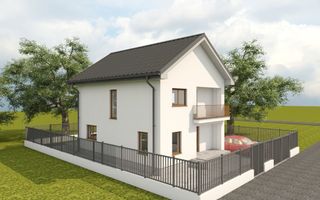 VilaIndividuala 114 mp, P+1, teren 400 mp, Comuna Berceni - Poză 9