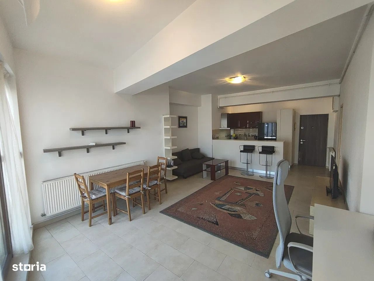 AP. 2 CAMERE ROSETTI, CENTRALA TERMICA, MASINA SPALAT VASE, BLOC NOU - Poză 1