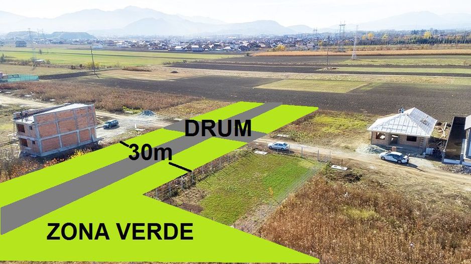 Intrare Sanpetru dinspre Brasov,  teren pentru casa,utilitati, 43000 euro - Poză 16