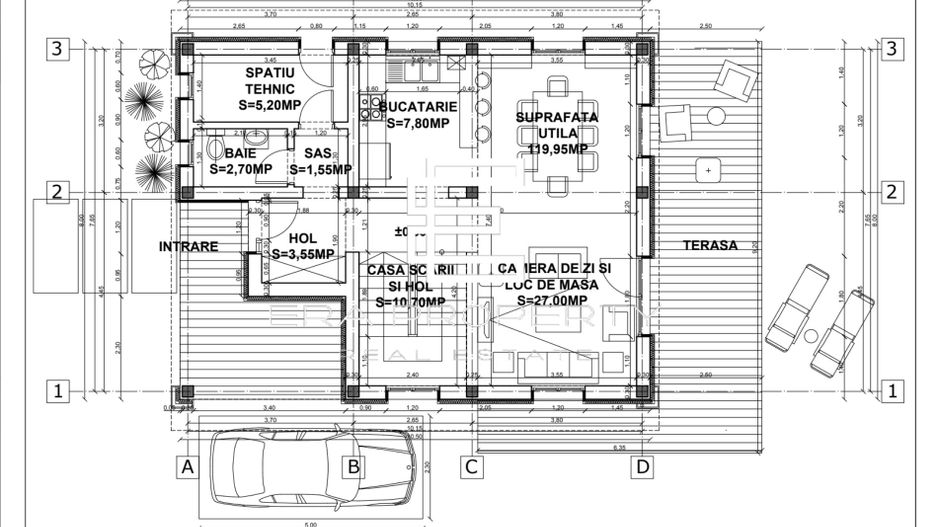 Casa individuala intabulata- teren 470mp, Talmaciu - Schiță 13