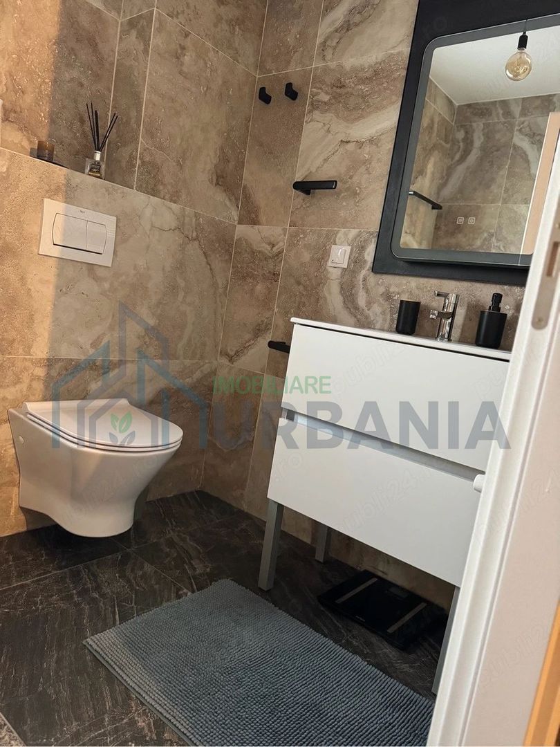 Apartament 2 camere, 44 mp, Poitiers Towers, Iași - Etaj 9/10, Smart Home, Mobilat și Utilat - Poză 9