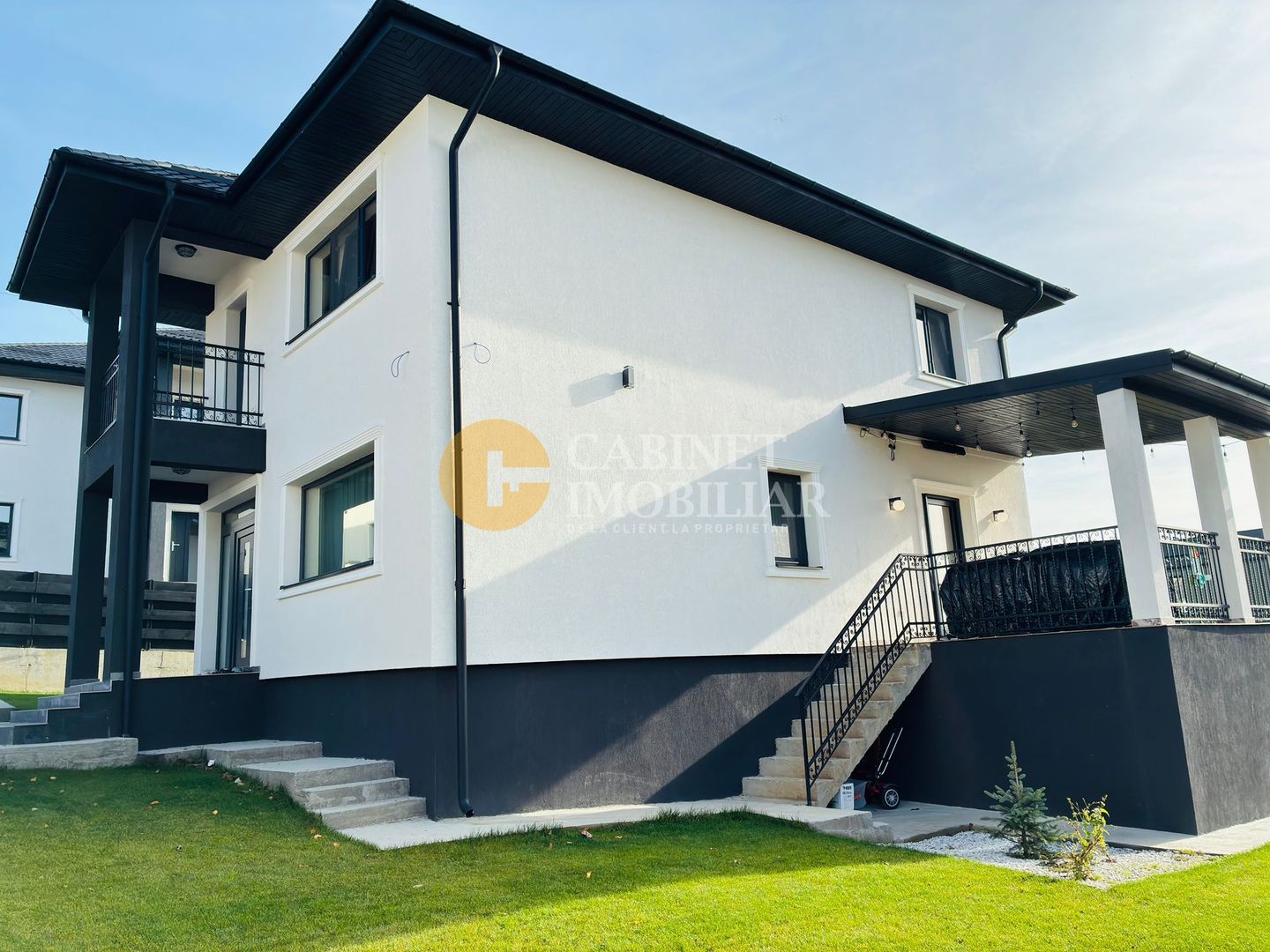 Vila Moderna - Calitate Premium - 5 camere - MOBILATA - 775mp teren - Poză 3