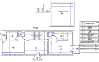 Vilă cu 5 camere // arhitectura moderna // Piata Victoriei - Schiță 21