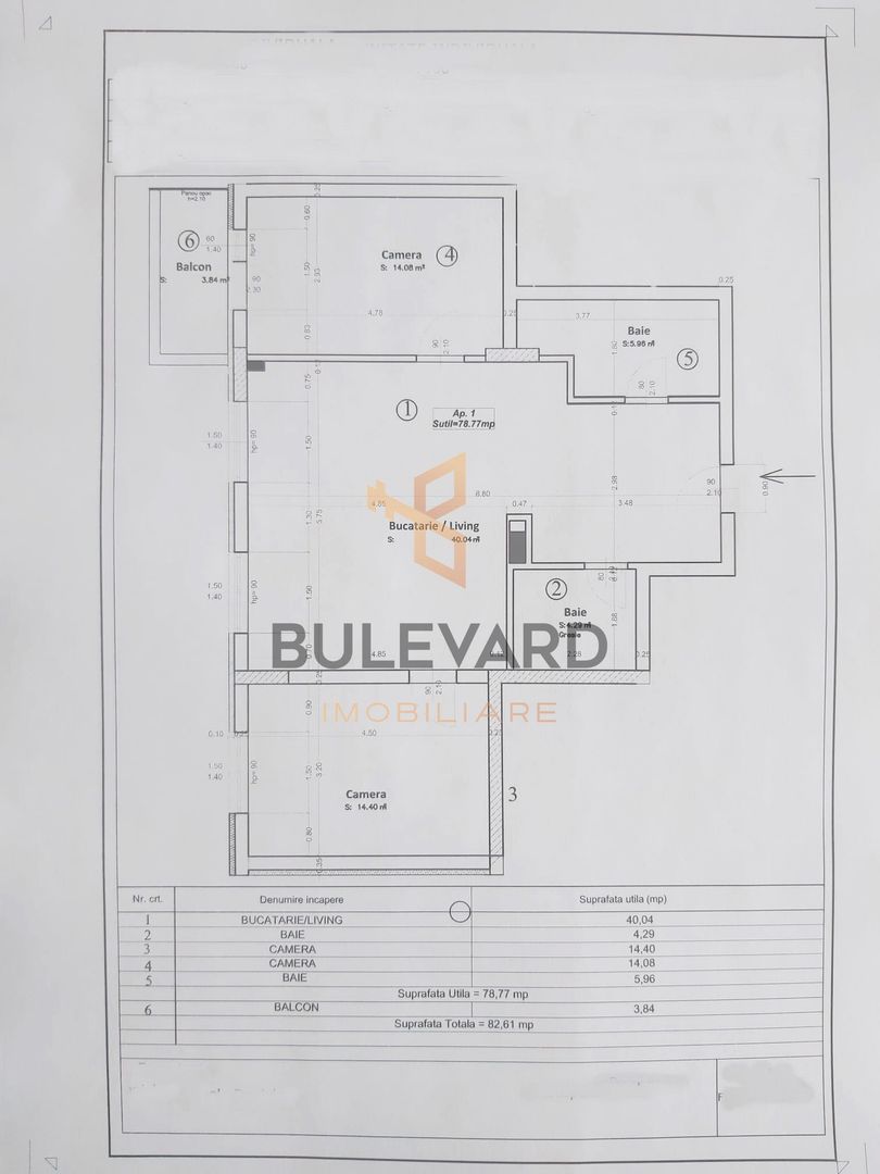 Apartament cu 3 camere la 5 minute de Vivo! - Poză 10