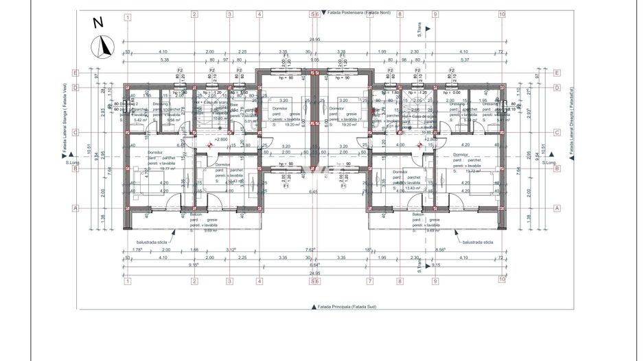 Casa duplex cu 4 camere, Selimbar, Sibiu - Schiță 29