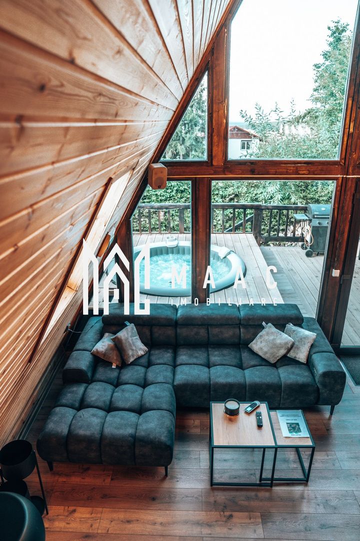 Cabana A Frame | 90 MPU | Teren 1000mp | Tocile - Poză 6