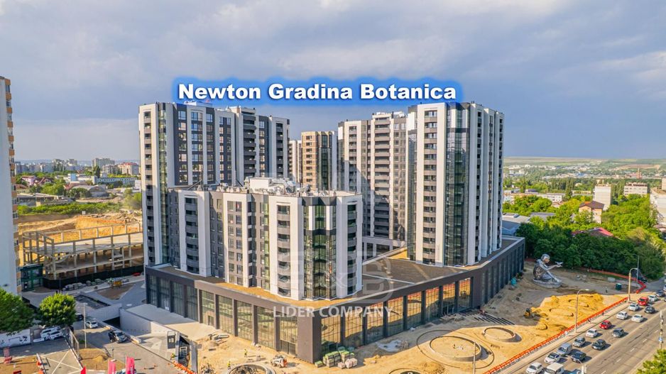 Newton House Grădina Botanică | 44,65 m² | Etaj 8 | Dormitor separat - Poză 3
