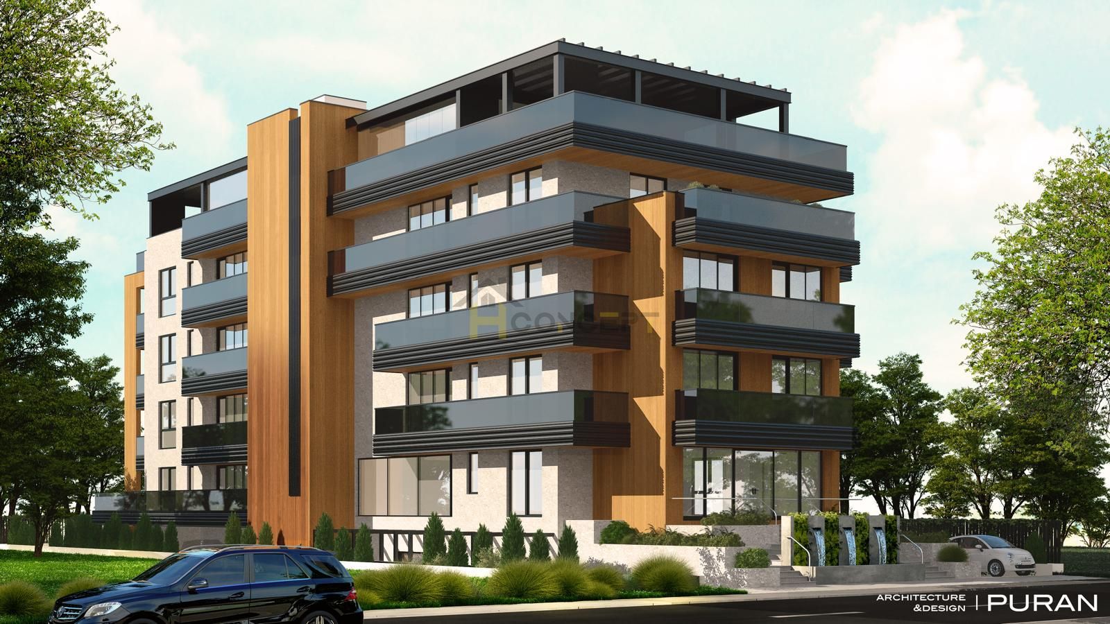 Apartament cu 3 camere, stradal, parcare subteran, vedere superba - Poză 1