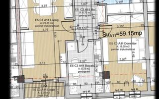 Apartament 2 camere decomandat | Priveliste catre lac | Intre Lacuri! - Schiță 10