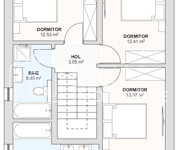 Casă nouă 4 camere Șura Mică – 120 mp utili, teren 380 mp - Schiță 7